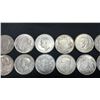 Image 2 : (14) ASSORTED CANADIAN $0.50 (FIFTY CENT) COINS RANGING FROM 1937-1951 (1948 MISSING)
