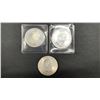 Image 2 : 2002 CANADIAN SILVER $1 COIN, 2015 CANADIAN 3/4 OZ SILVER $2 COIN & 2018 CANADIAN SILVER $5 COIN
