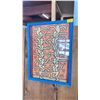 Image 1 : FRAMED PRINT BY KEITH HARING TITLED "UNTITLED (PEOPLE LADDER)" 13" X 17"
