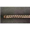 Image 2 : NEW 18K GOLD PLATED 9.0MM ICED OUT CUBAN LINK BRACELET ADJUSTABLE 6.75" - 7.5" LONG