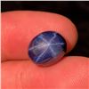 Image 2 : 5.10 CT CERTIFIED BLUE STAR SAPPHIRE GEMSTONE ($10,200 APPRAISAL, APPRAISAL NOT GUARANTEED)