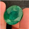 Image 2 : 12.84 CT CERTIFIED COLOMBIAN EMERALD GEMSTONE ($19,260 APPRAISAL, APPRAISAL NOT GUARANTEED)