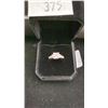 Image 1 : NEW 18K GOLD PLATED 2.0CT PRINCESS CUT SIMULATED DIAMOND CHANEL RING, SIZE 7.0