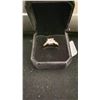 Image 2 : NEW 18K GOLD PLATED 2.0CT PRINCESS CUT SIMULATED DIAMOND CHANEL RING, SIZE 7.0