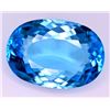 Image 1 : 79.9 CT CERTIFIED ROYAL BLUE TOPAZ GEMSTONE ($17,380 APPRAISAL, APPRAISAL NOT GUARANTEED)
