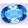 Image 2 : 79.9 CT CERTIFIED ROYAL BLUE TOPAZ GEMSTONE ($17,380 APPRAISAL, APPRAISAL NOT GUARANTEED)