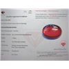 Image 3 : 7.44 CT CERTIFIED HESSONITE GARNET GEMSTONE ($7,440 APPRAISAL, APPRAISAL NOT GUARANTEED)