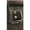 Image 3 : NEW 18K GOLD PLATED 0.3CT EACH, SIMULATED DIAMOND HEART STUD EARRINGS