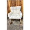 Image 2 : 101 STORIES WHITE INDRA CHAIR *IN BOX* ( 1 CHAIR PER BOX, BOX MEASURES 26.37"L X 29.52"W X 22.44"H )