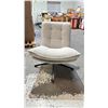 Image 2 : 101 STORIES LIGHT GREY NYSERA CHAIR *IN BOX* ( 1 CHAIR PER BOX, BOX MEASURES 29.5"L X 35"W X