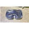Image 2 : PAIR OF BLACK MEMORY FOAM SEAT CUSHIONS WITH GREY ZIP UP COVERS