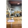 Image 2 : PAIR OF MULTIFUNCTIONAL LED DESK LAMPS WITH ADJUSTABLE ANGLE & POWER CORD