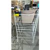 Image 2 : (1)ADJUSTABLE WIDTH & (1) FOLDING LAUNDRY DRYING RACKS
