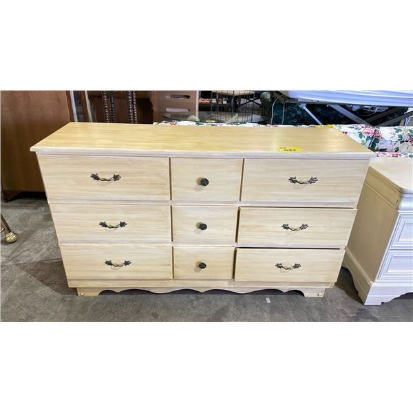 9-DRAWER DRESSER WITH CONTENTS - *MUST TAKE ALL*
