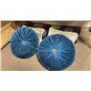 Image 3 : PADDED BENCH 47" X 17" X 19" WITH ASSORTED CUSHIONS