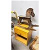 Image 1 : KIDS ROCKING HORSE & NIGHT STAND