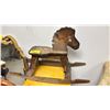 Image 2 : KIDS ROCKING HORSE & NIGHT STAND