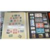 Image 8 : TWO ALBUMS OF VINTAGE STAMPS, CANADA AND WORLD CIRCULATED AND UNCIRCULATED