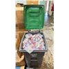 Image 2 : PALLET & PORTABLE WASTE BIN OF ASSORTED VINTAGE "THE DIANA" LOTTO 6/49 MACHINE PARTS