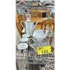 Image 2 : ASSORTED CRYSTALWARE & TEA POTS/CUPS
