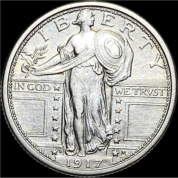 1917-D Type 1 Standing Liberty Quarter UNCIRCULATED