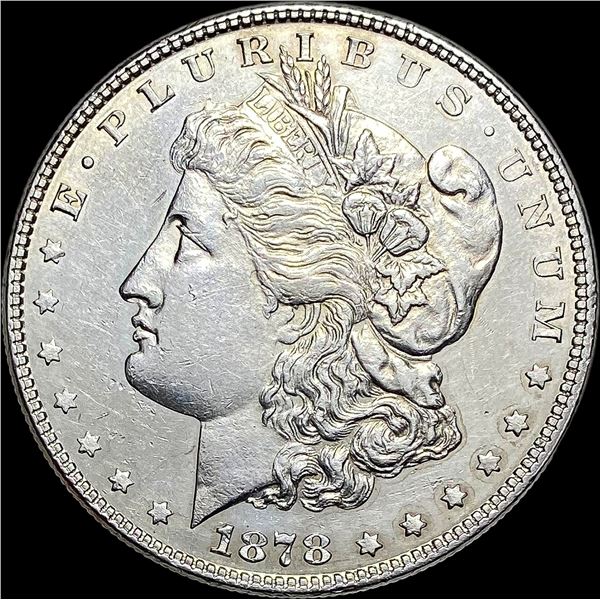 1878 Silver Morgan Dollar CLOSELY UNCIRCULATED