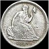 Image 1 : 1837 Seated Liberty Half Dime No Stars CLOSELY UNCIRCULATED