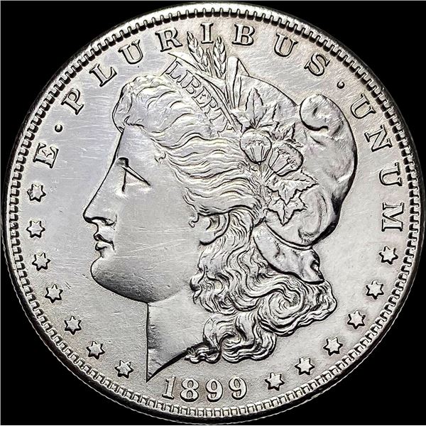 1899-S Silver Morgan Dollar CHOICE AU