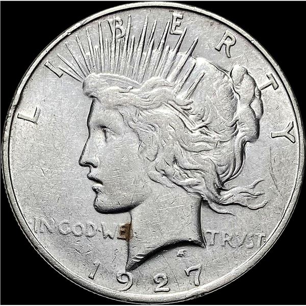 1927-D Silver Peace Dollar CLOSELY UNCIRCULATED