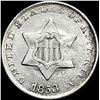 Image 1 : 1853 Silver Three-Cent Piece CLOSELY UNCIRCULATED