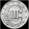 Image 2 : 1853 Silver Three-Cent Piece CLOSELY UNCIRCULATED