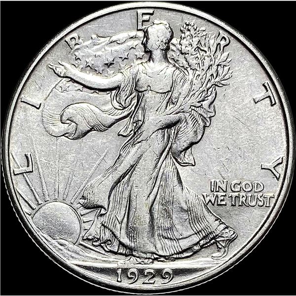 1929-D Silver Walking Liberty Half Dollar UNCIRCULATED