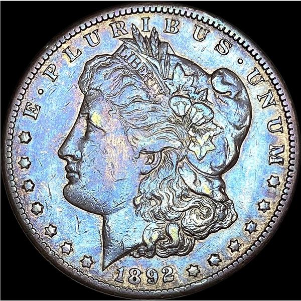 1892-CC Silver Morgan Dollar LIGHTLY CIRCULATED