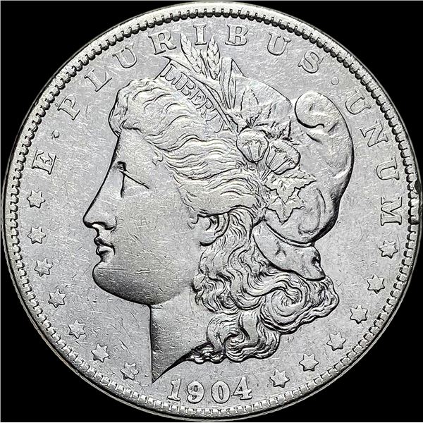1904-S Silver Morgan Dollar NEARLY UNCIRCULATED