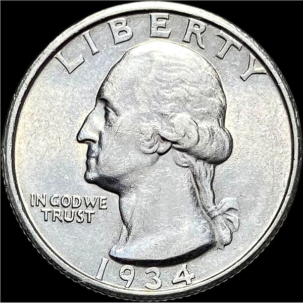 1934-D Silver Washington Quarter UNCIRCULATED