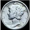 Image 1 : 1921-D Silver Mercury Dime CLOSELY UNCIRCULATED