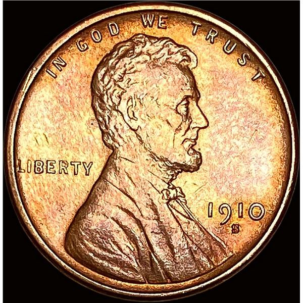 1910-S Lincoln Wheat Cent UNCIRCULATED
