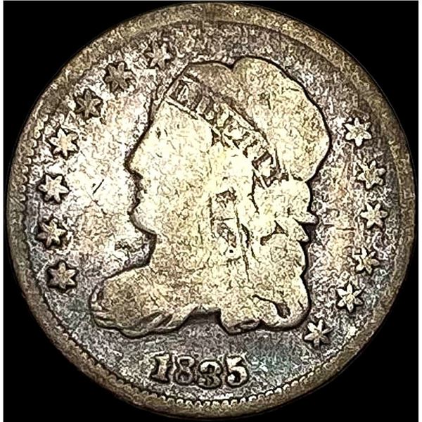 1835 Capped Bust Half Dime NICELY CIRCULATED