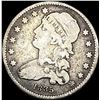 Image 1 : 1835 Capped Bust Silver Quarter NICELY CIRCULATED