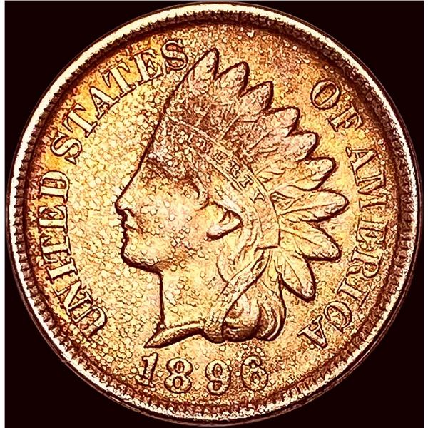 1896 Indian Head Cent NEARLY UNCIRCULATED