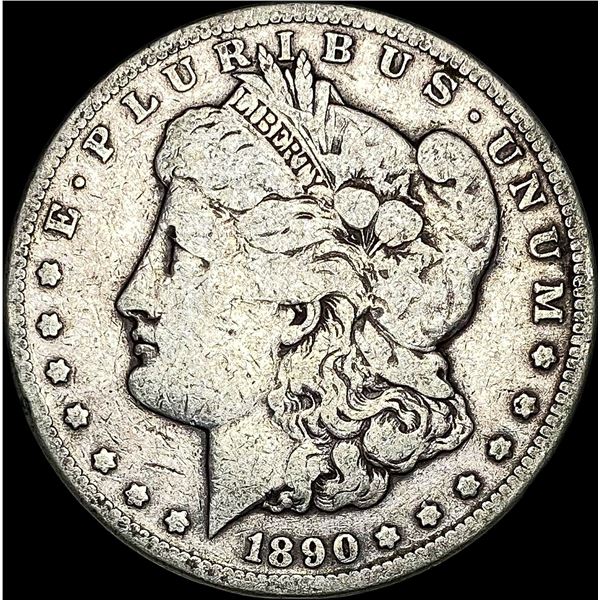 1890-CC Silver Morgan Dollar NICELY CIRCULATED