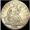 Image 1 : 1839 No Drapery Seated Liberty Half Dollar CIRC