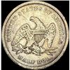 Image 2 : 1839 No Drapery Seated Liberty Half Dollar CIRC