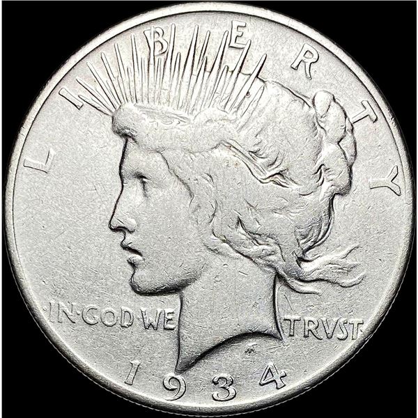 1934-S Silver Peace Dollar UNCIRCULATED