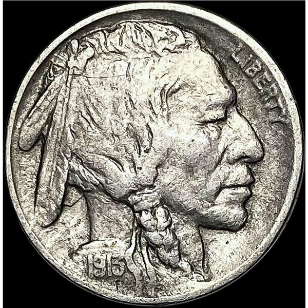 1913-D Buffalo Nickel Type 2 LIGHTLY CIRCULATED