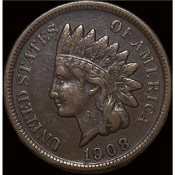 1908-S Indian Head Cent NEARLY UNCIRCULATED