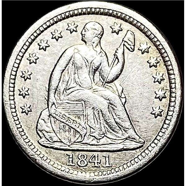 1841-O Seated Liberty Half Dime CLOSELY UNCIRCULATED