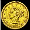 1843 $2.50 Gold Quarter Eagle LIGHTLY CIRCULATED