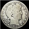1913 Barber Half Dollar NICELY CIRCULATED