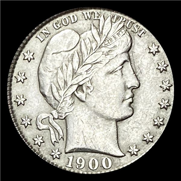 1900 Barber Quarter CLOSELY UNCIRCULATED